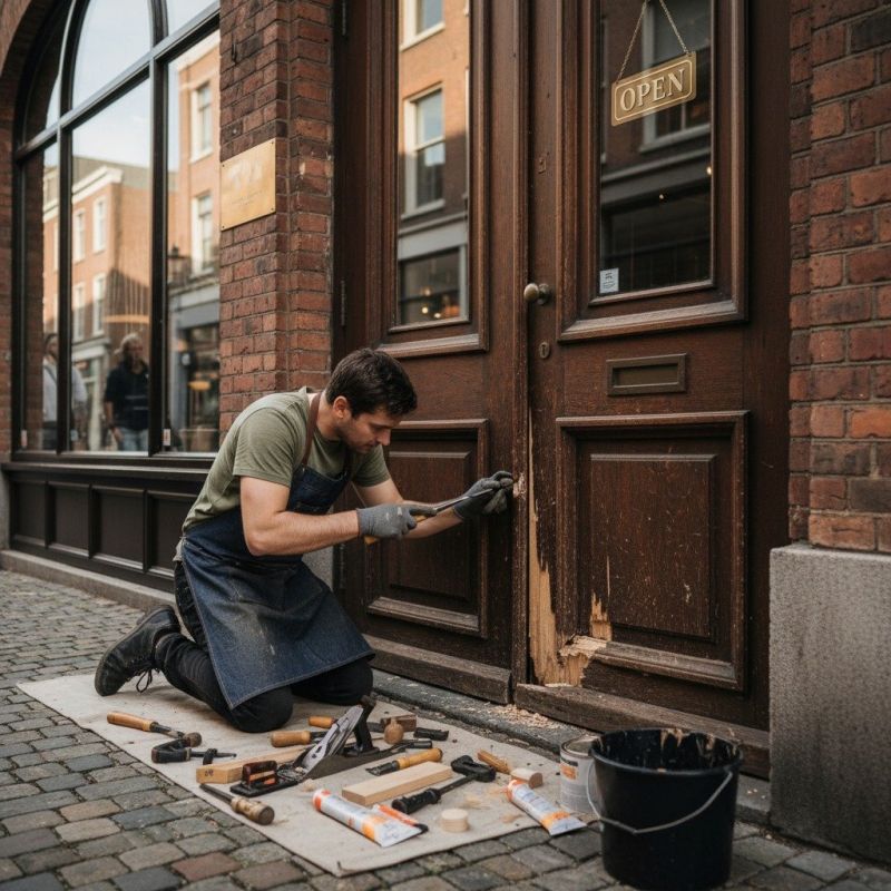 Commercial Exterior Door Repair