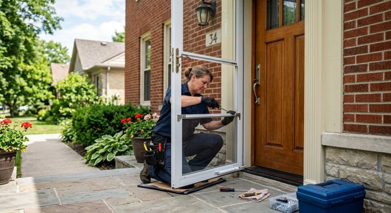 Storm Door Repair