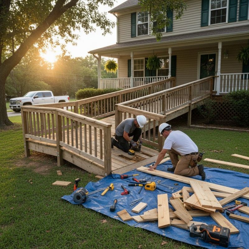 Wheelchair Ramp Repair
