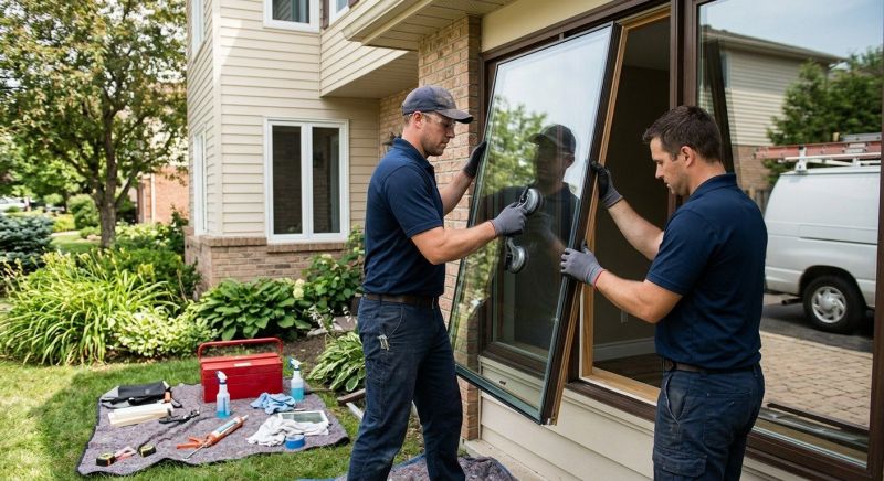 Window Glass Installation