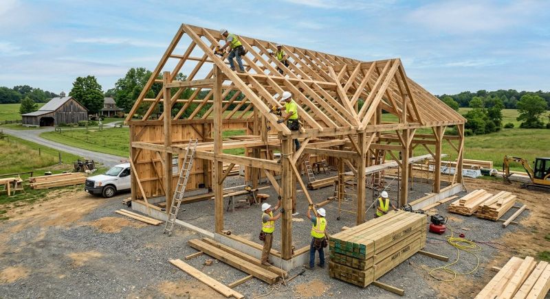 Barn Building