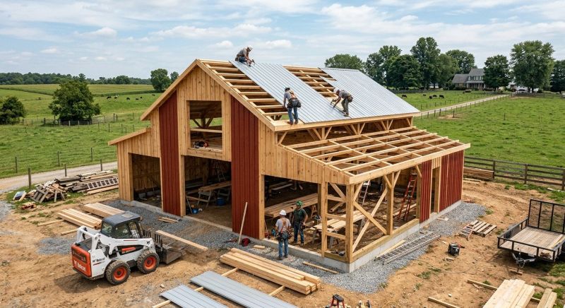 Barn Building