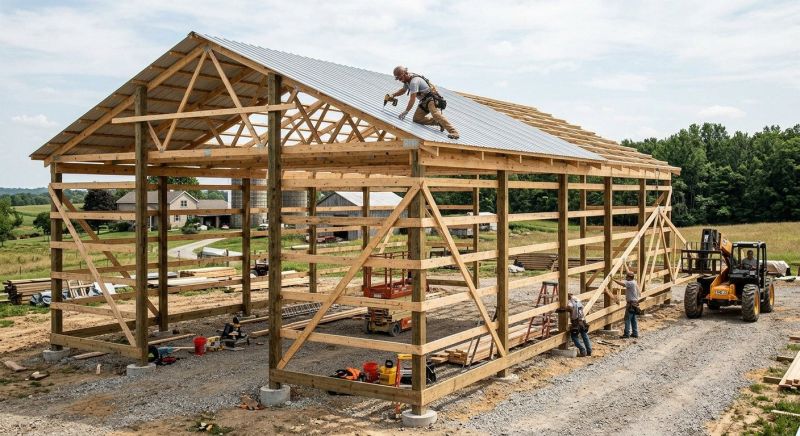 Barn Building