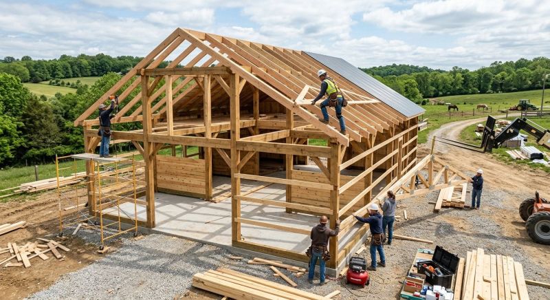 Barn Building