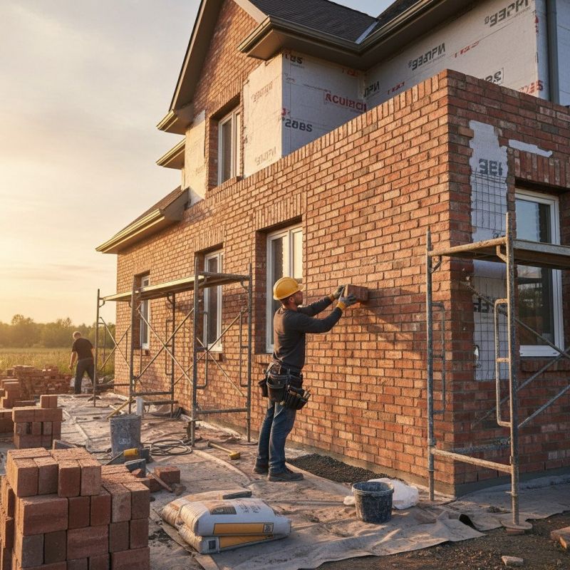 Brick Siding Installation