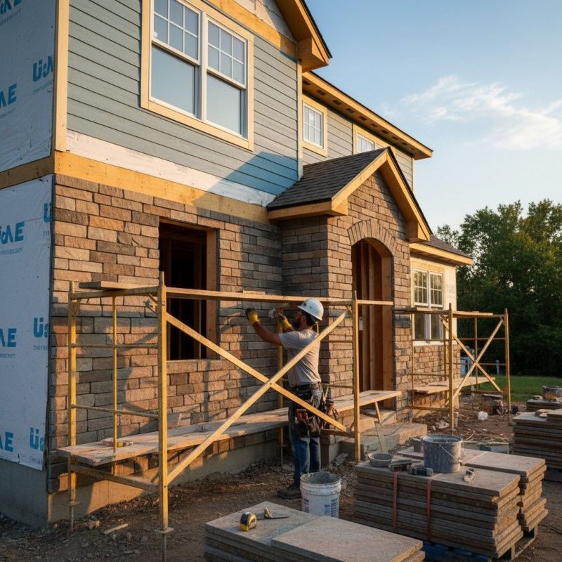 Brick Siding Installation
