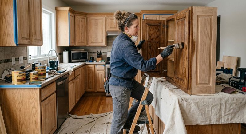 Cabinets Refinishing