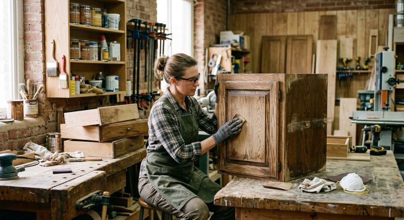 Cabinets Refinishing