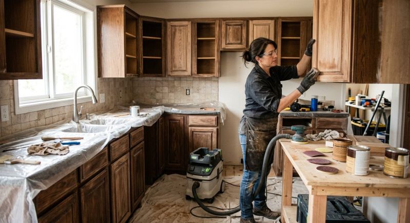 Cabinets Refinishing