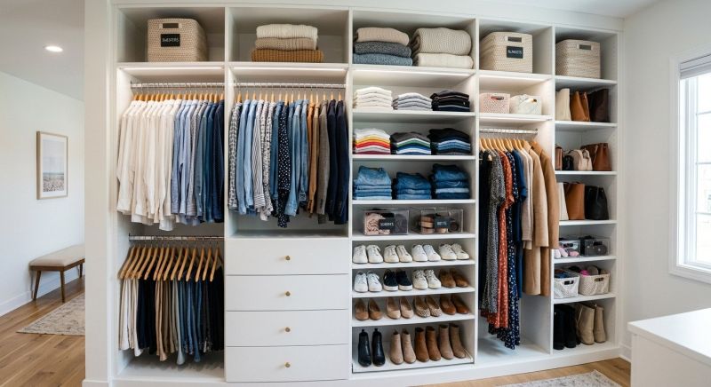 Closet Organizer Installation