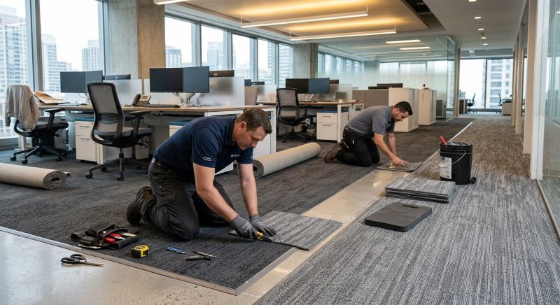 Commercial Carpet Installation