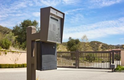 Commercial Driveway Gate Installation