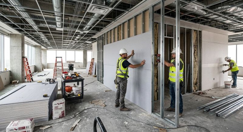 Commercial Drywall Installation