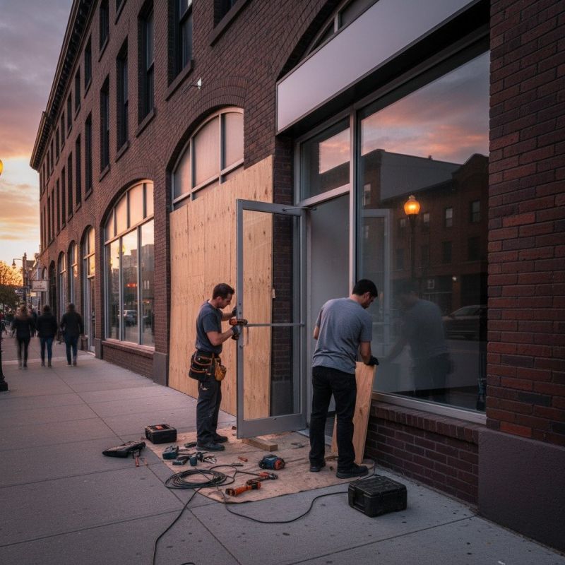 Commercial Exterior Door Repair
