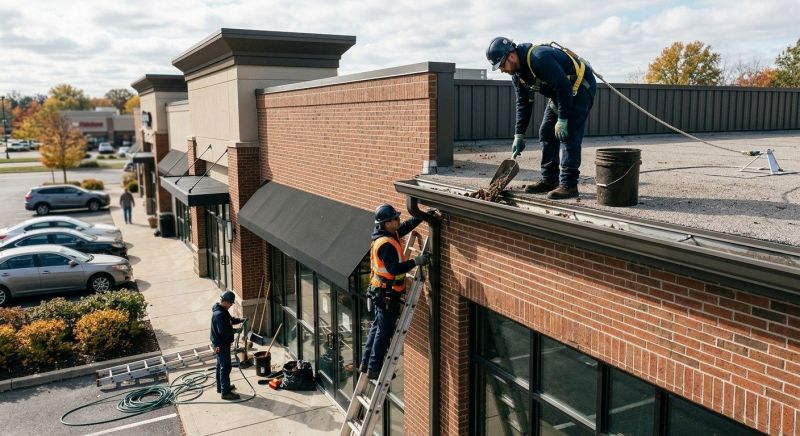 Commercial Gutter Cleaning