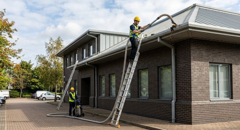 Commercial Gutter Cleaning