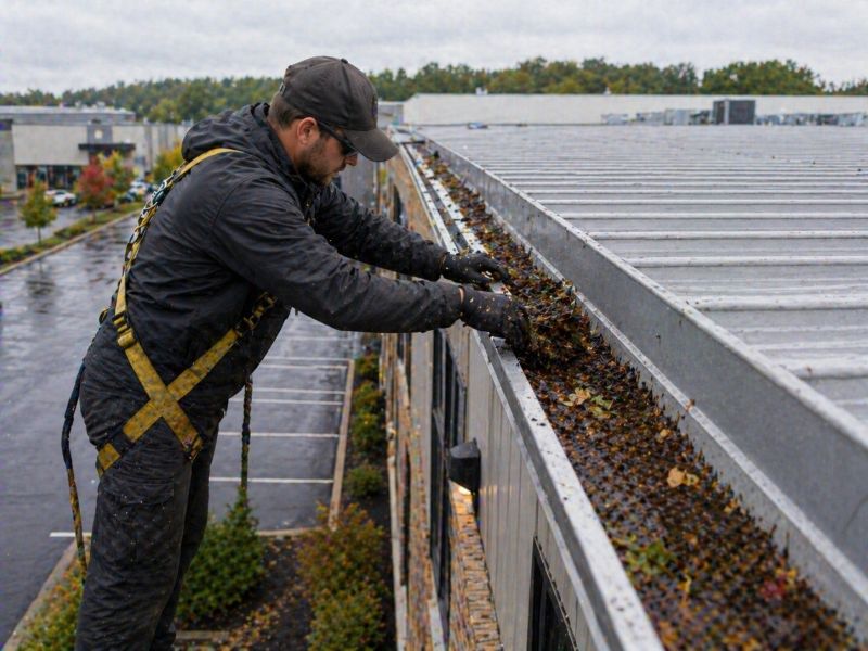 Commercial Gutter Cleaning