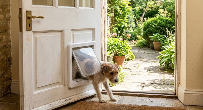 Dog Door Installation