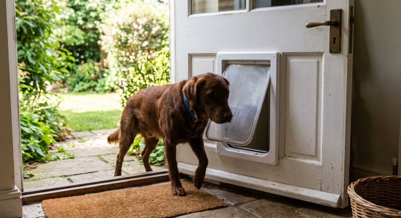Dog Door Installation