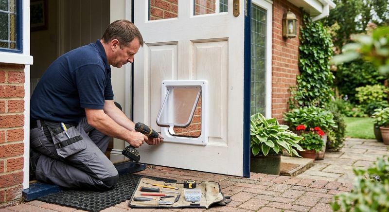 Dog Door Installation