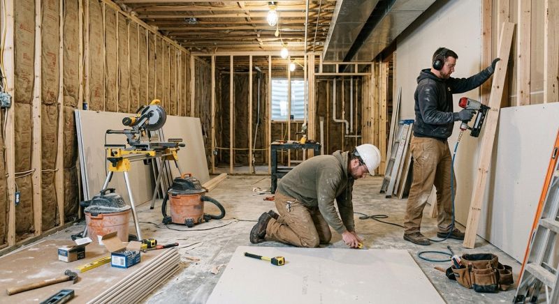 Finished Basement Design Ideas
