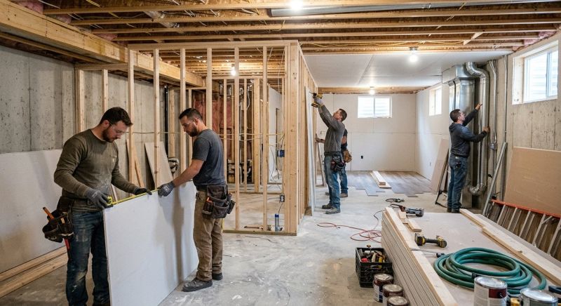 Finished Basement Design Ideas
