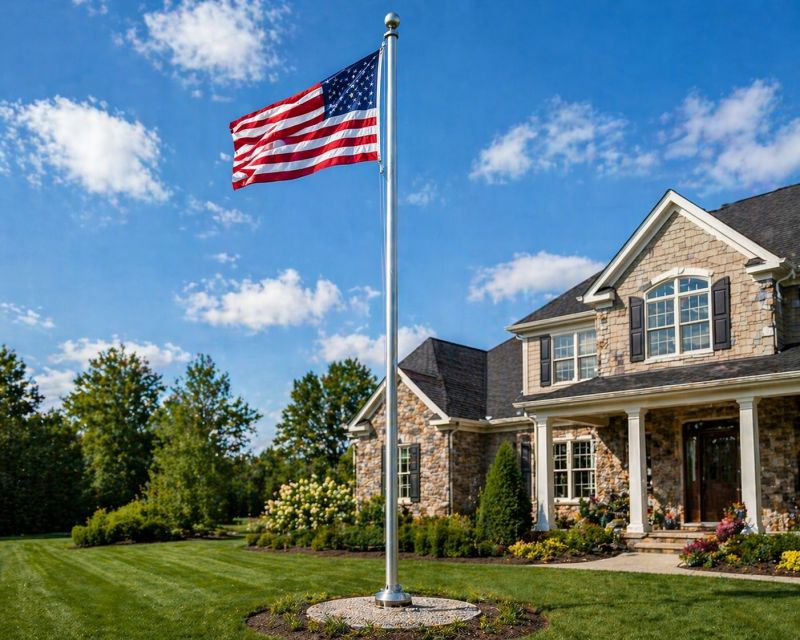 Flagpole Installation