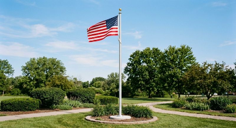 Flagpole Installation