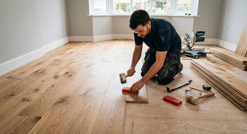 Hardwood Floor Installation