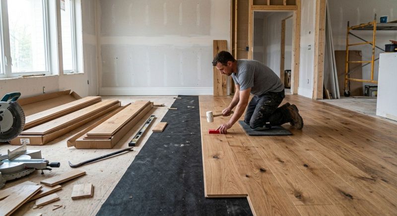 Hardwood Floor Installation