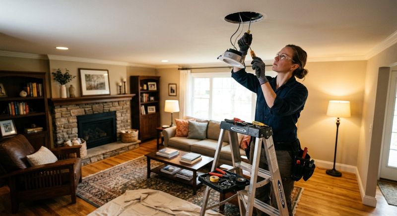 Interior Lighting Installation