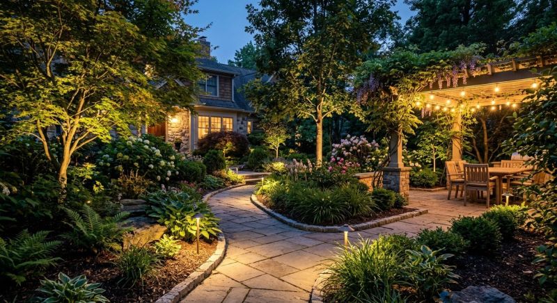 Landscape Lighting Installation