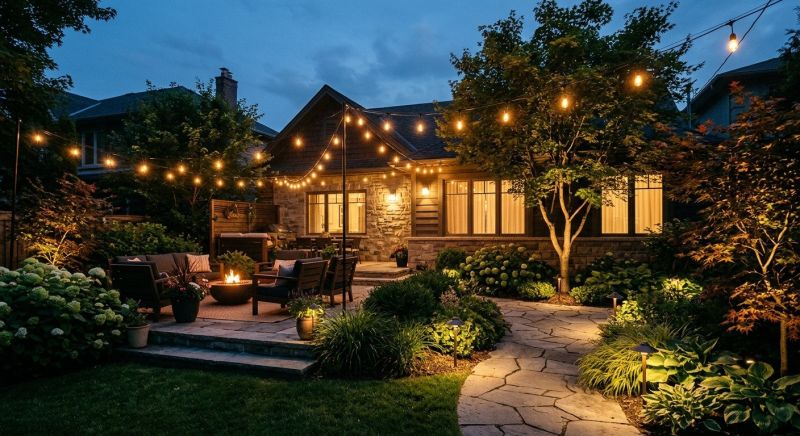Landscape Lighting Installation