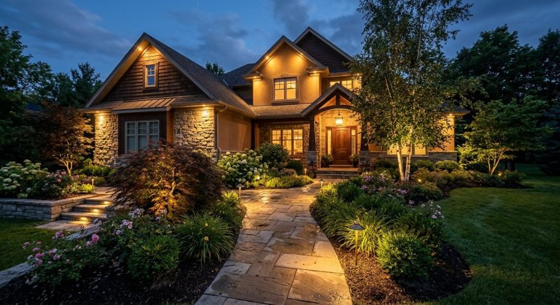 Landscape Lighting Installation