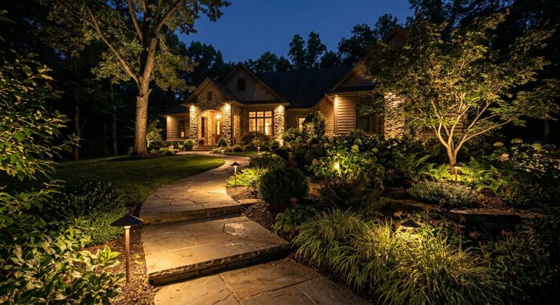 Landscape Lighting Installation