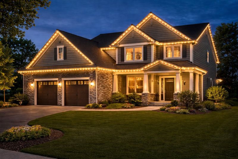 Permanent Outdoor Lighting Installation