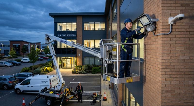 Permanent Outdoor Lighting Installation