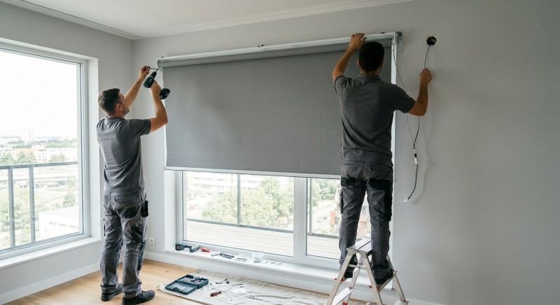Shades Installation