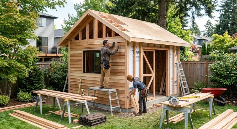 Shed Building