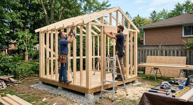 Shed Building
