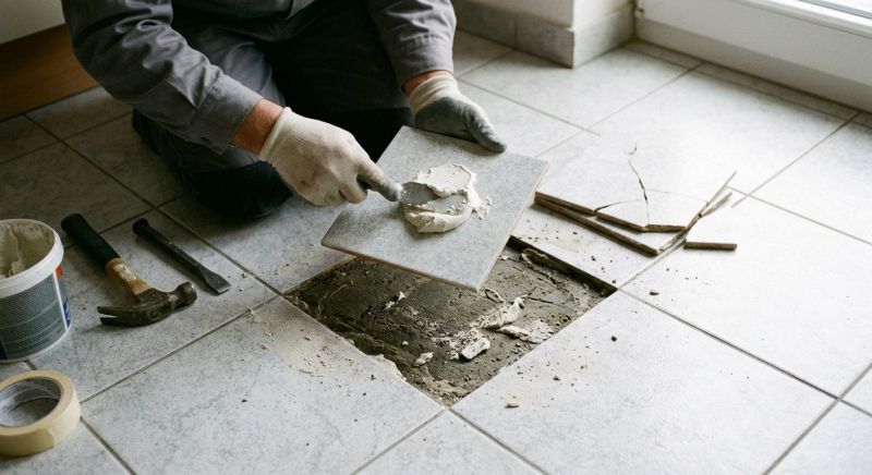 Tile Floor Repair
