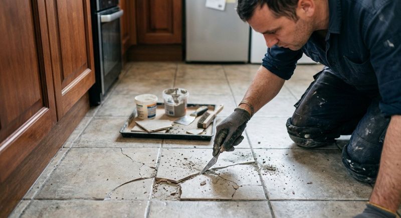 Tile Floor Repair