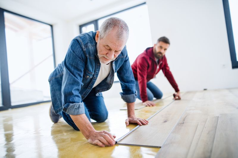 Vinyl Floor Installation