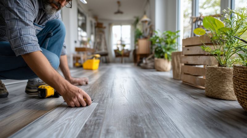 Vinyl Floor Installation