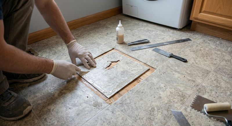 Vinyl Floor Repair