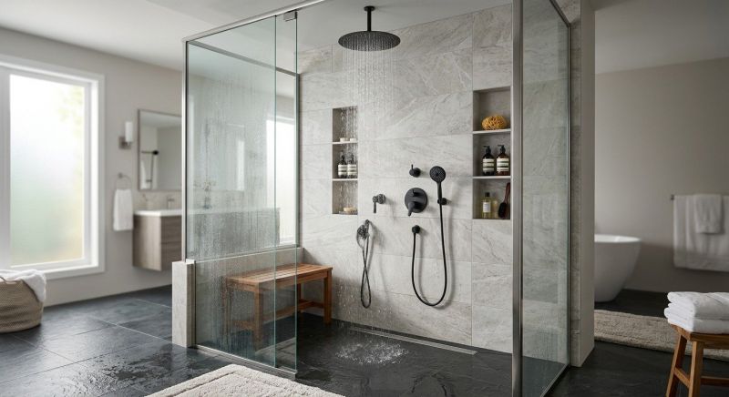 Walk In Shower Installation