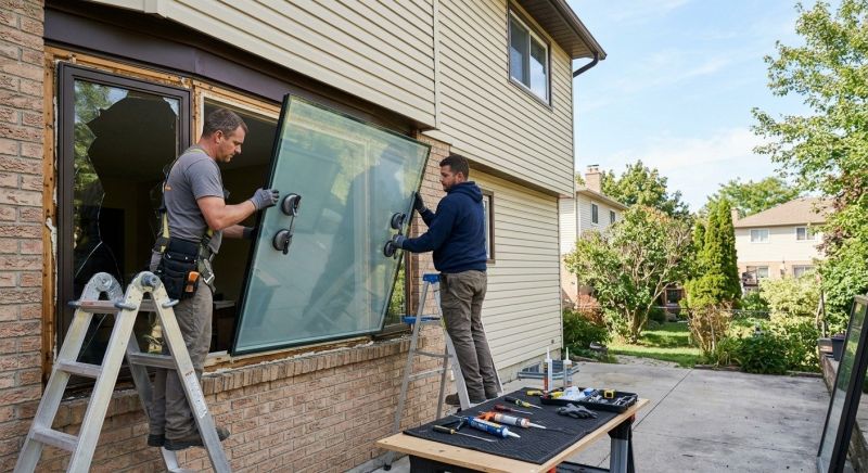 Window Glass Installation