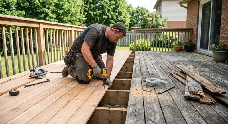 Wood Deck Repair