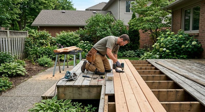 Wood Deck Repair