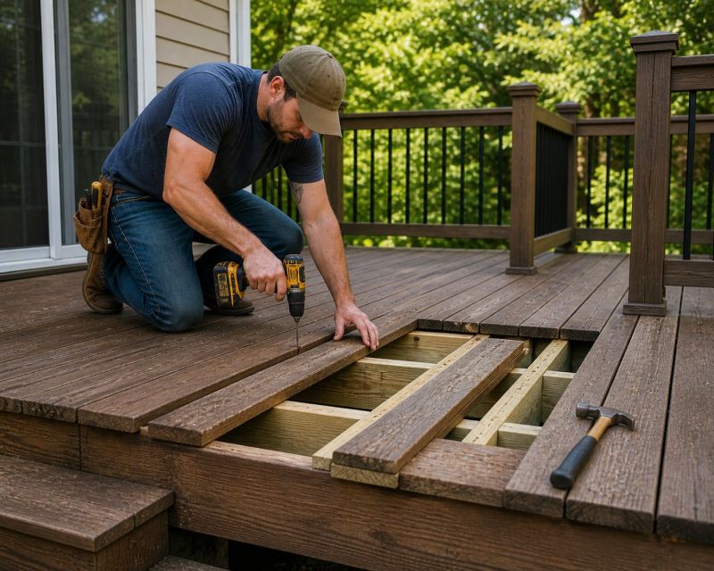 Wood Deck Repair